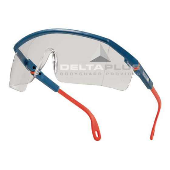 代尔塔101117安全眼镜透明防雾经典款正品包邮