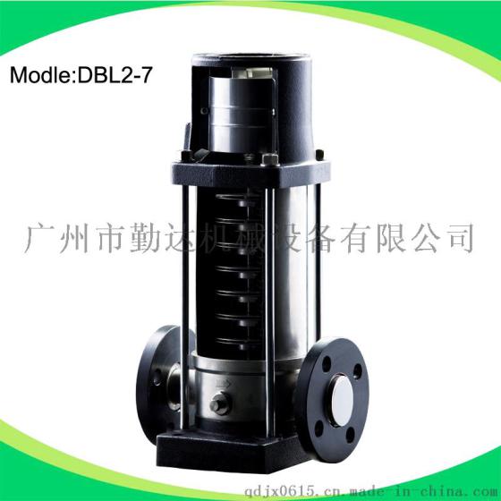 广州厂家批发立式多级离心泵DBL2-7，不锈钢材质，家用，别墅用