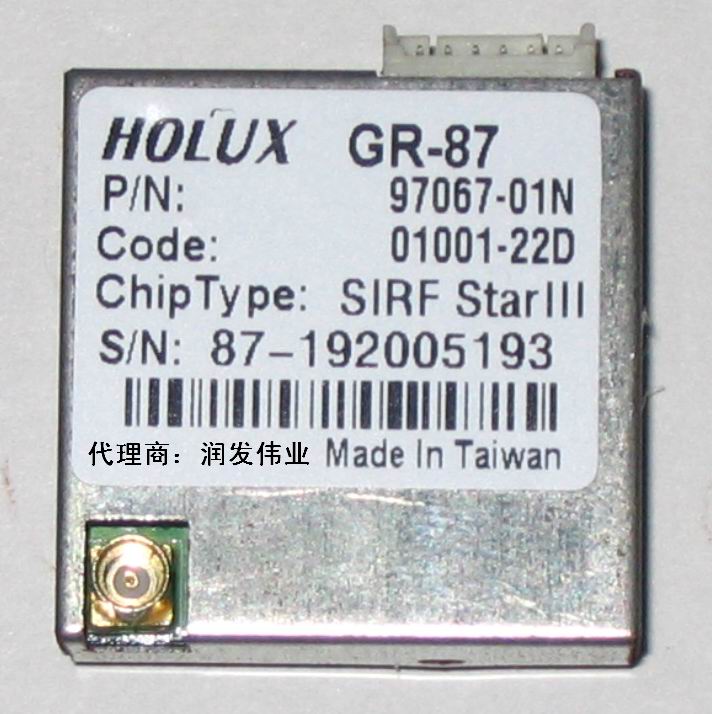HOLUX GPS模块GR-87