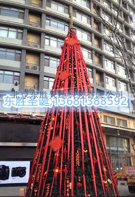 北京圣诞亮化工程-商场酒店圣诞装饰-led圣诞树亮化