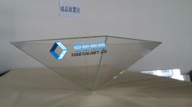 深圳全息镀膜玻璃价格 广州空中成像玻璃定制  珠海幻像玻璃加工