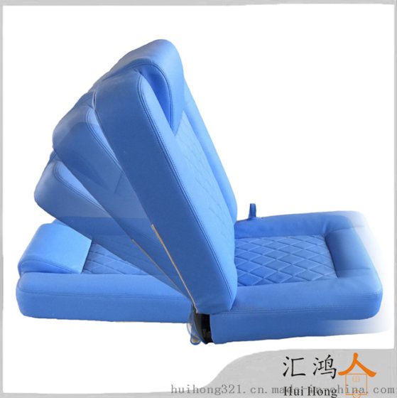 房车座椅商务单人座椅高靠背放平当床高档一米三长平放睡觉靠座，HS-B3-1